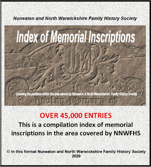 Index of Memorial Inscriptions