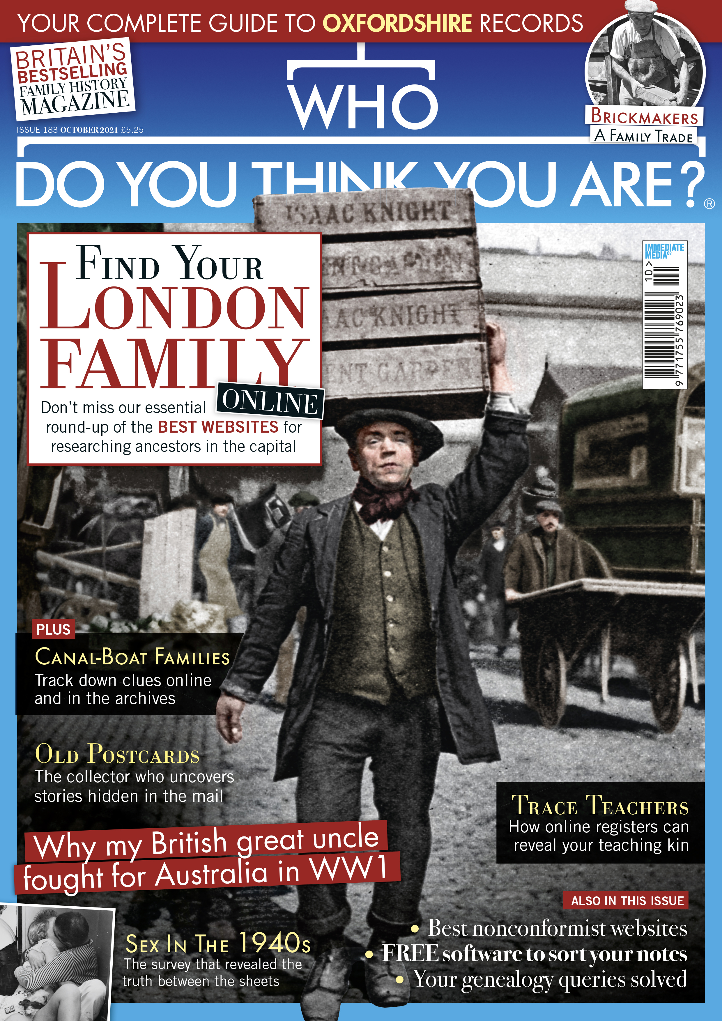 October 2021 issue, Who Do You Think You Are? Magazine