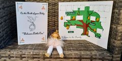 Birth of a baby card 