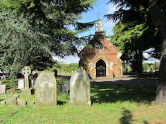 Faversham Cemetery from Tricia