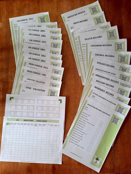 Genealogy Stationary : Full Package