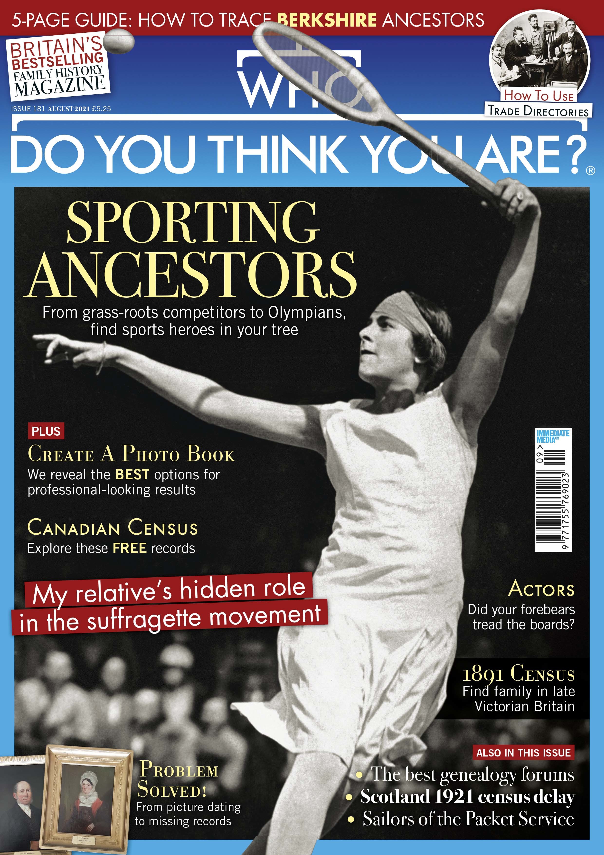 August issue 2021, Who Do You Think You Are? Magazine