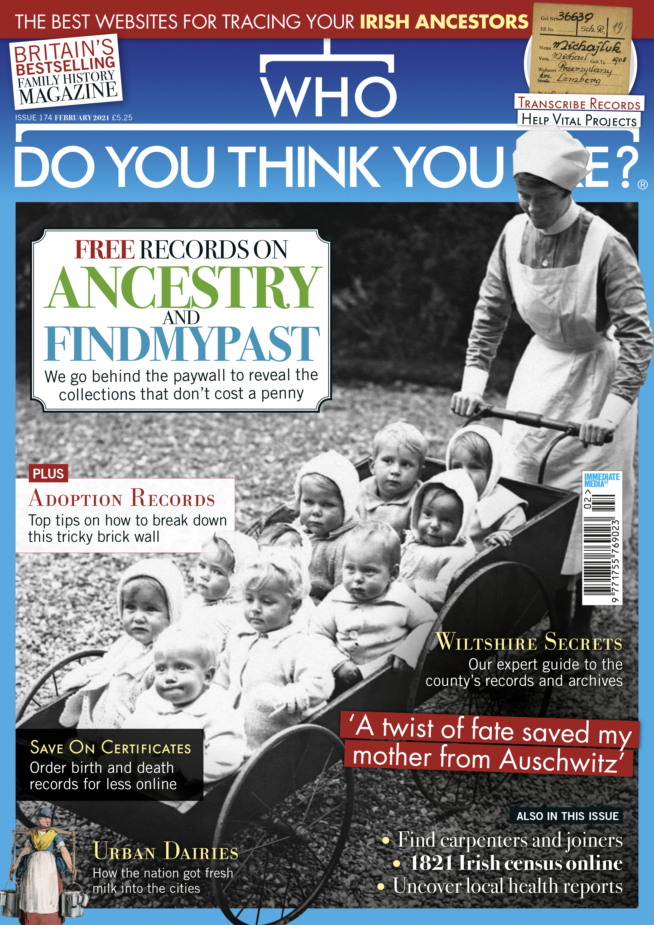 February issue Who Do You Think You Are? Magazine