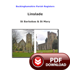 Buckinghamshire, Linslade Parish Registers - PDF Download