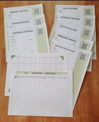 Genealogy Stationary : Basic Package 