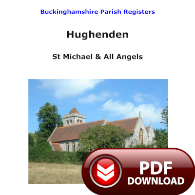 Buckinghamshire, Hughenden Parish Registers - PDF Download