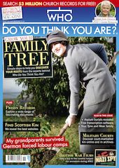 November issue, Who Do You Think You Are? Magazine