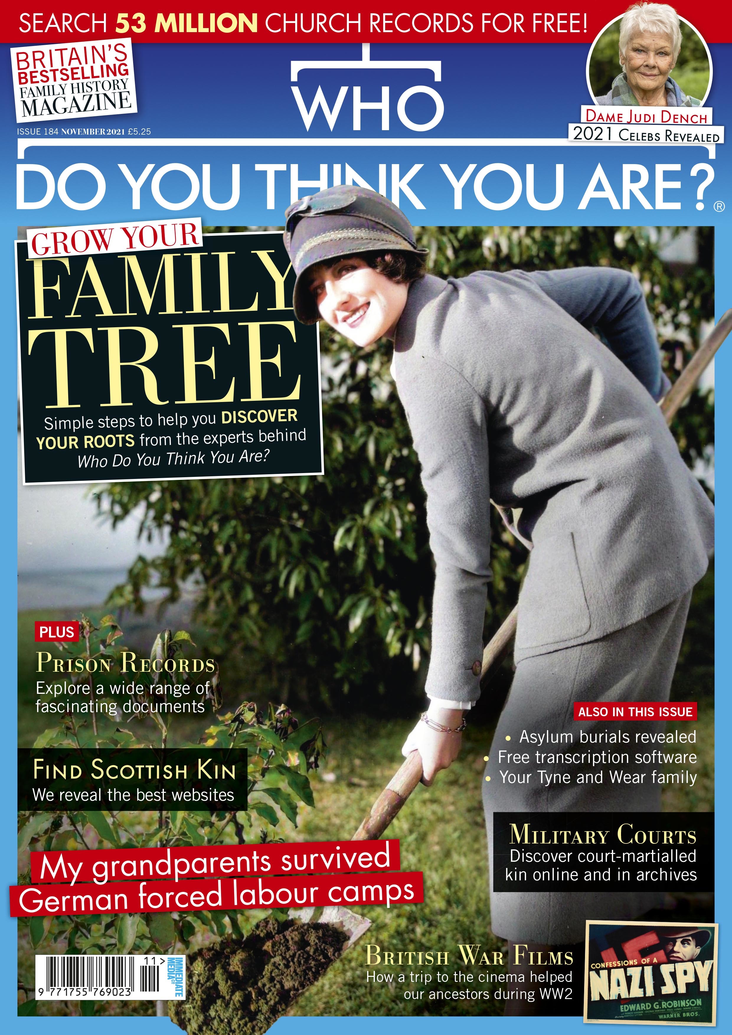 November issue, Who Do You Think You Are? Magazine